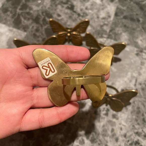 Set of 6 Vintage Napkin Rings - Picture 3 of 4